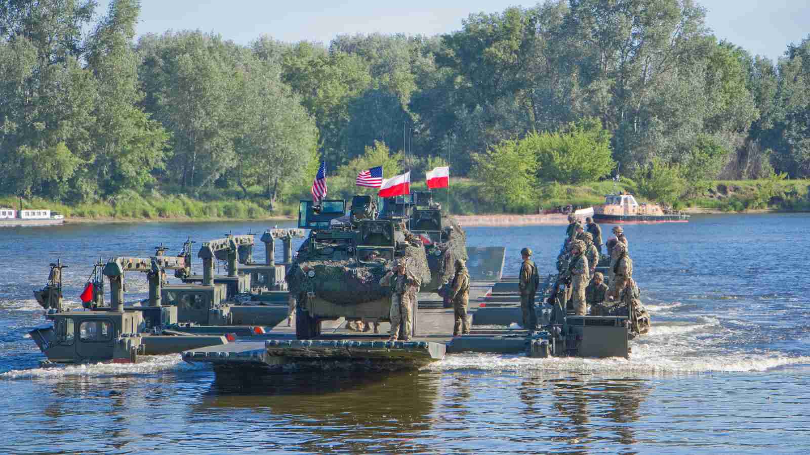 Photo: Joint river crossing exercise. Credit: U.S. Army Europe.