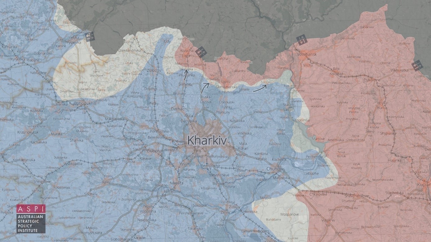 Ukraine Map 3 Kharkiv