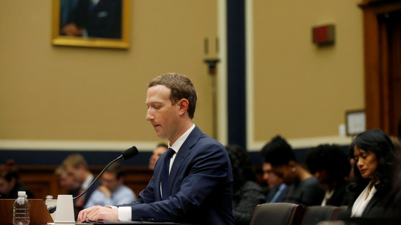 Photo: Facebook CEO Mark Zuckerberg testifies in a House Energy and Commerce Committee hearing regarding the company's use and protection of user data on Capitol Hill in Washington, U.S., April 11, 2018. Credit: REUTERS/Leah Millis