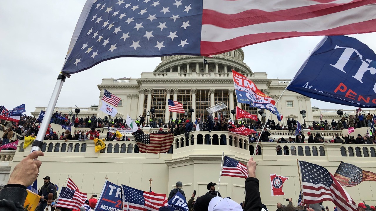 Photo: Supporters of U.S. President Donald Trump occupy the U.S. Capitol Building in Washington, U.S., January 6, 2021. Credit: Thomas P. Costello/USA TODAY via REUTERS