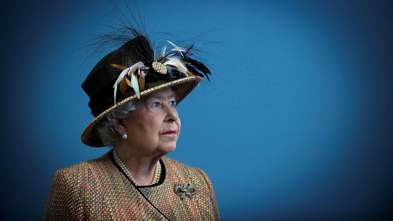 Photo: Britain's Queen Elizabeth views the interior of the refurbished East Wing of Somerset House at King's College in London, Britain, February 29, 2012. Credit: Eddie Mulholland/Pool via REUTERS/File Photo