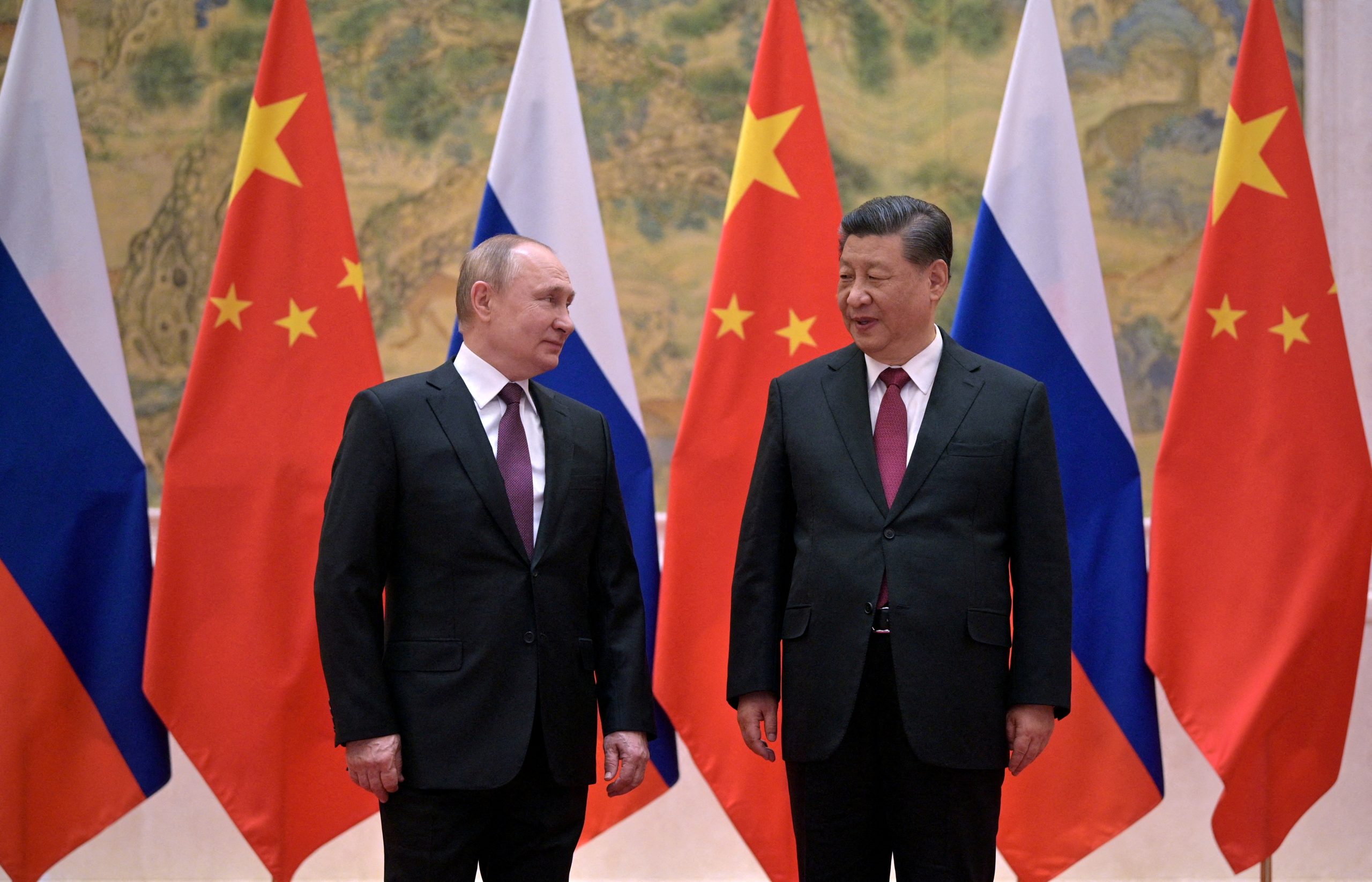Photo: Russian President Vladimir Putin attends a meeting with Chinese President Xi Jinping in Beijing, China February 4, 2022. Credit: Sputnik/Aleksey Druzhinin/Kremlin via REUTERS